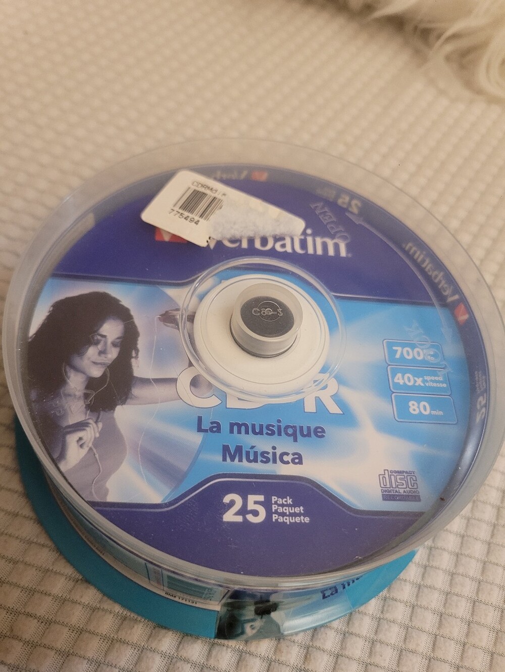 Verbatim CD-R 25-Pack - Blue/Silver